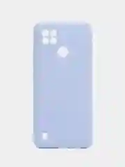 Ледяной чехол силиконовый Realme C21 Реалми С21 цветной, матовый