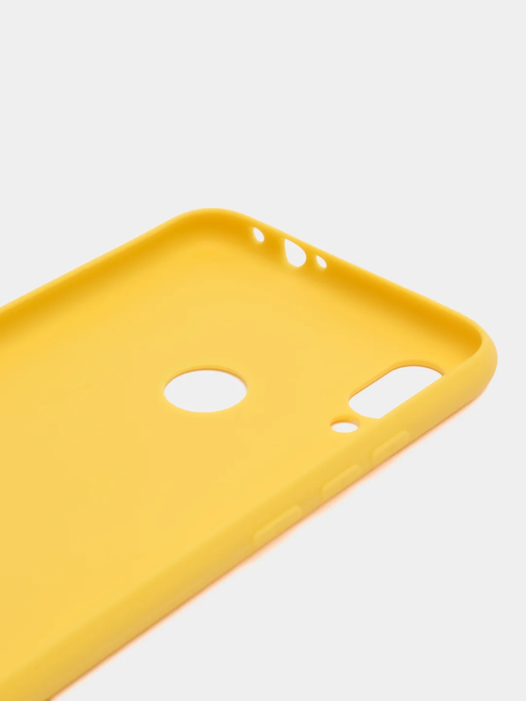 Лимонный чехол Xiaomi Redmi Note 7 силиконовый цветной матовый (Сяоми Редми Нот 7)