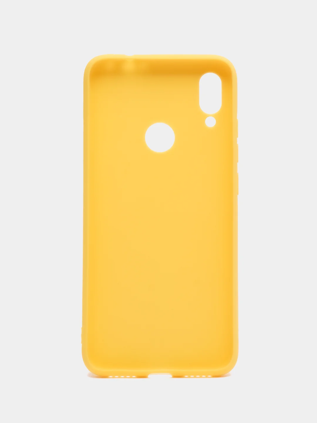 Лимонный чехол Xiaomi Redmi Note 7 силиконовый цветной матовый (Сяоми Редми Нот 7)