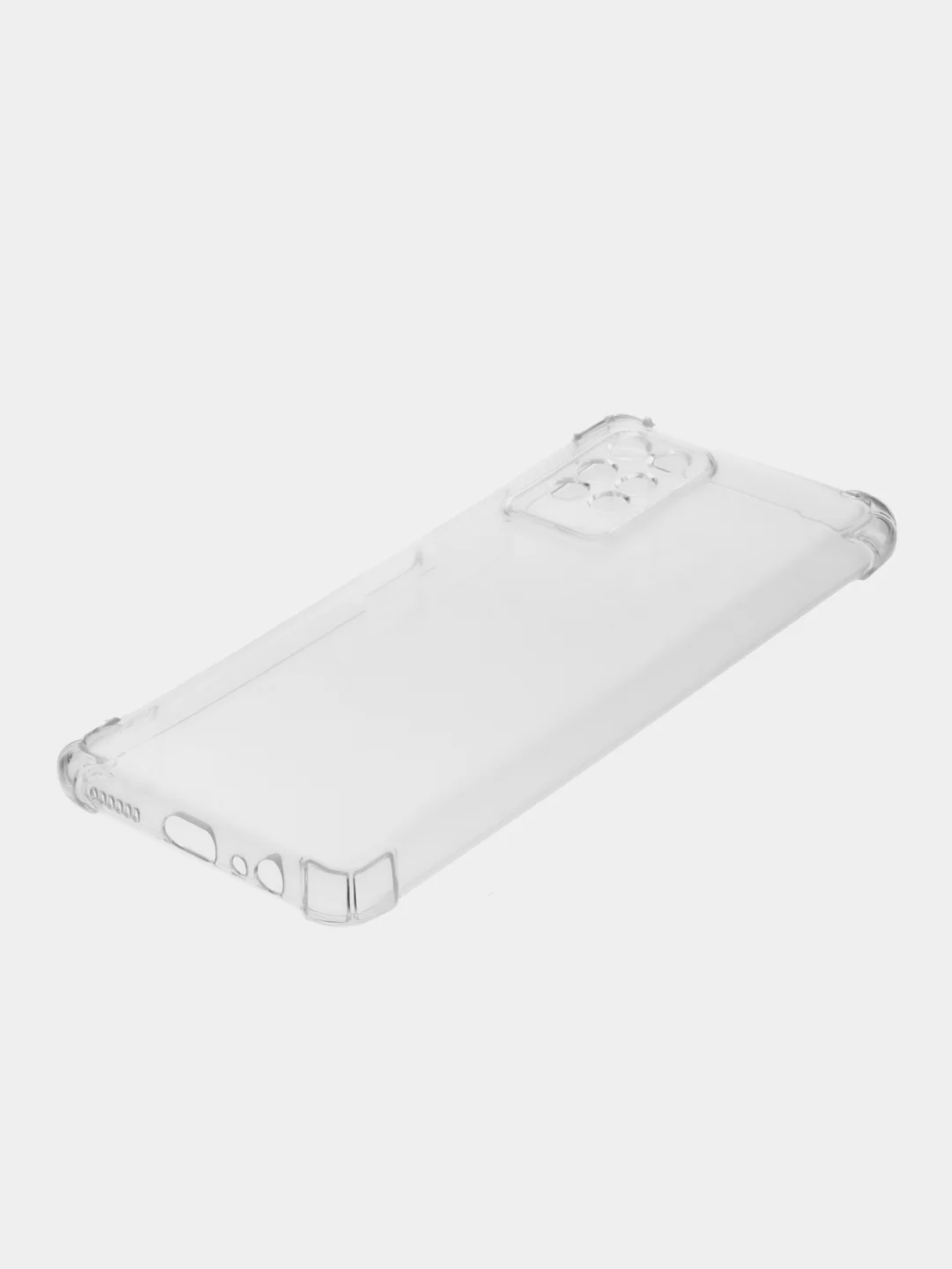 Прозрачный чехол Infinix Note 10 Pro прозрачный силиконовый противоударный с защитой камеры