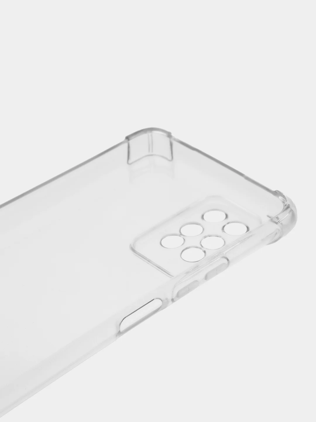 Прозрачный чехол Infinix Note 10 Pro прозрачный силиконовый противоударный с защитой камеры