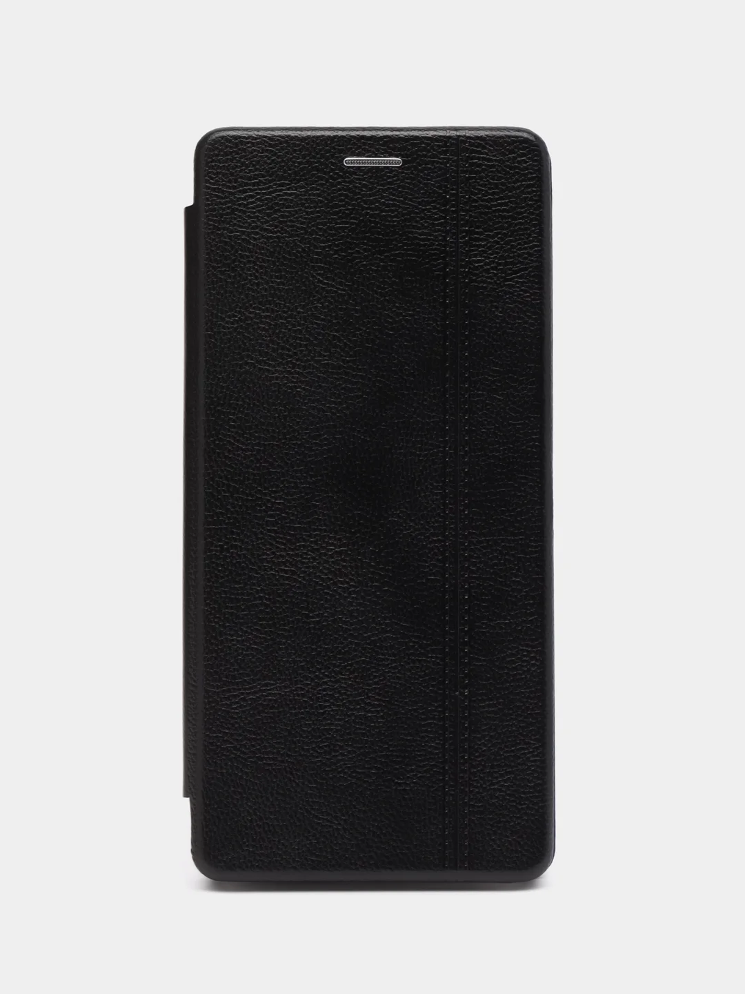 Черный чехол-книжка Tecno Pova Neo 2 "Картофан" из экокожи, с функцией подставки и кармашком