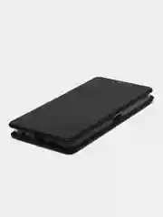 Черный чехол-книжка Tecno Pova Neo 2 "Картофан" из экокожи, с функцией подставки и кармашком