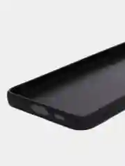 Черный чехол для Samsung Galaxy S23+, S23 Plus силиконовый ROSCO матовый c бортиком защитой камер