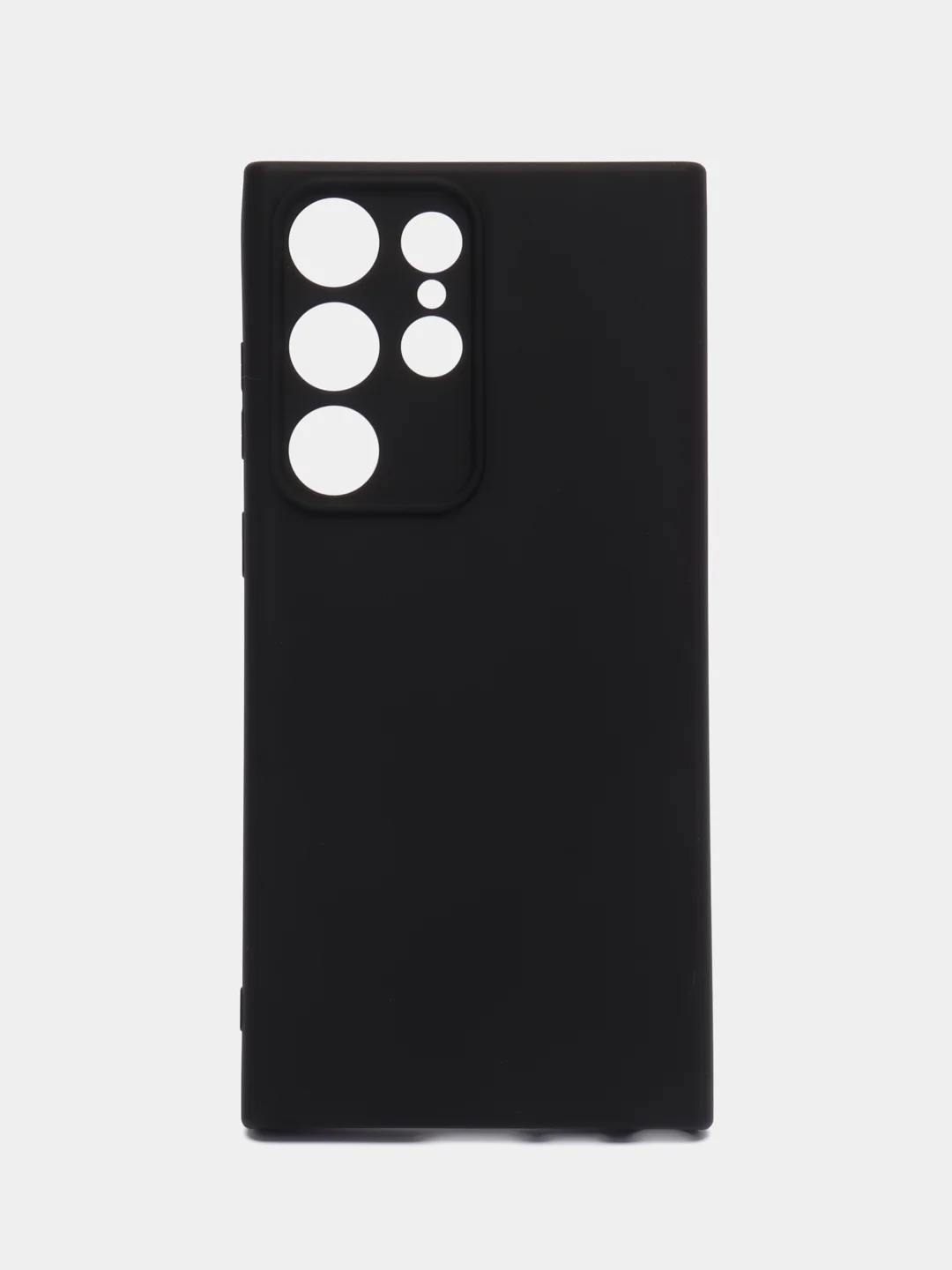 Чехол для Samsung Galaxy S23 Ultra силиконовый ROSCO матовый тонкий, бортик- защита камер