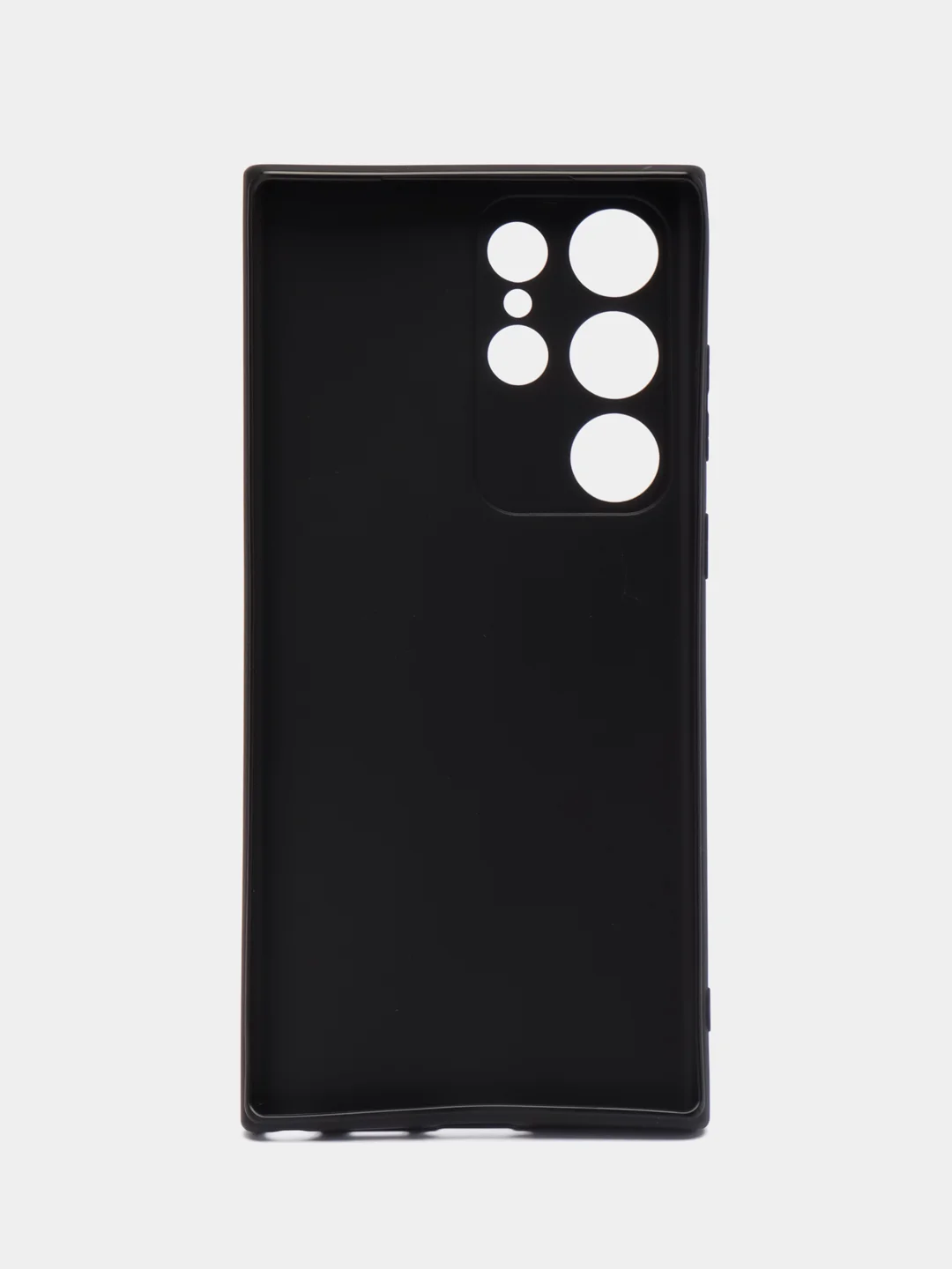 Чехол для Samsung Galaxy S23 Ultra силиконовый ROSCO матовый тонкий, бортик- защита камер