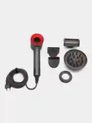 Красный фен стайлер профессиональный с насадками Xiaomi Sencicimen HD15 EU