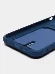 Синий силиконовый чехол для Apple  iPhone 11 (Айфон 11), чехол на айфон 11 с карманом