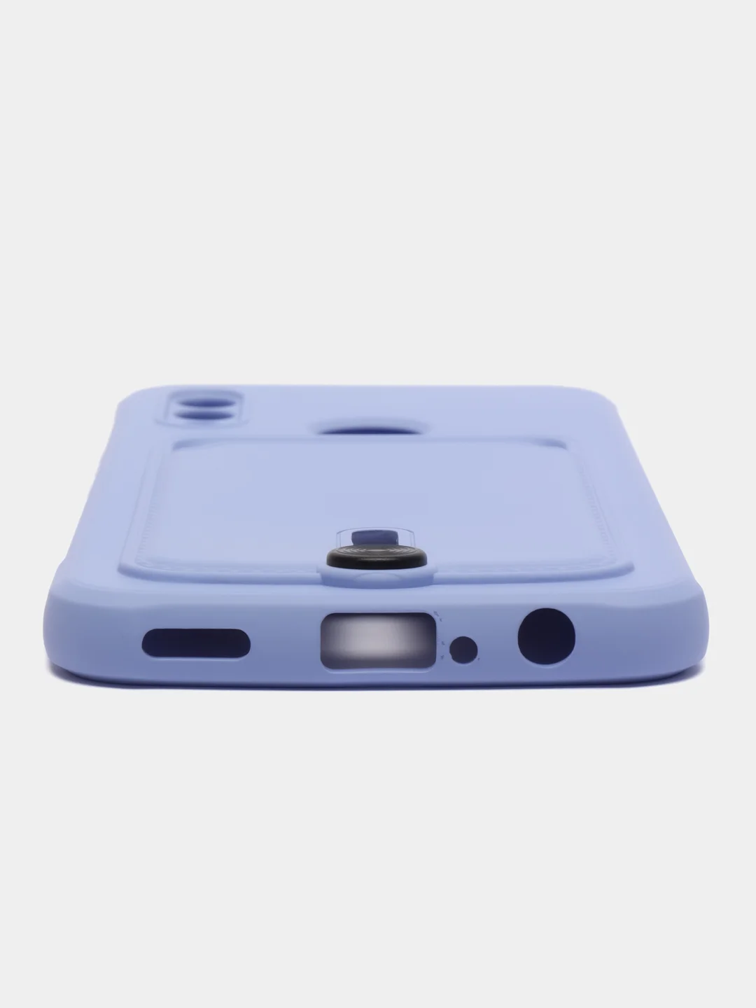 Аметистовый силиконовый чехол для Honor 10 Lite, P Smart 2019 (Хонор 10 Лайт/ П Смарт 2019) с карманом