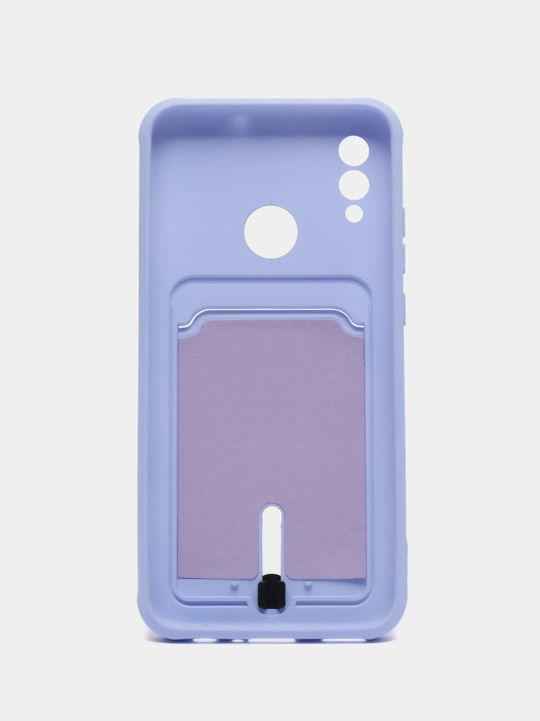 Аметистовый силиконовый чехол для Honor 10 Lite, P Smart 2019 (Хонор 10 Лайт/ П Смарт 2019) с карманом
