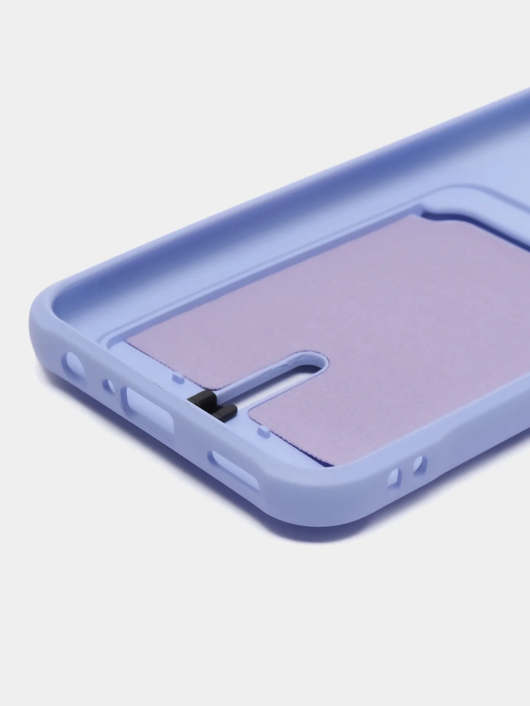 Аметистовый силиконовый чехол для Honor 10 Lite, P Smart 2019 (Хонор 10 Лайт/ П Смарт 2019) с карманом