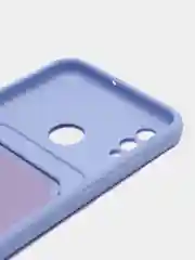 Аметистовый силиконовый чехол для Honor 10 Lite, P Smart 2019 (Хонор 10 Лайт/ П Смарт 2019) с карманом