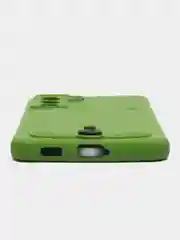 Лайм чехол для Samsung Galaxy S21 FE, S21FE (Самсунг С21 ФЕ, С21ФЕ) силиконовый, с карманом