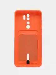 Манго чехол для Xiaomi Redmi Note 8 Pro (Редми Нот 8 Про) силиконовый , с карманом