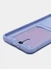 Аметистовый чехол для Xiaomi Mi 11 Lite / Mi 11 Lite 5G NE ( Ми 11 Лайт )с карманом для карт