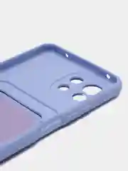 Аметистовый чехол для Xiaomi Mi 11 Lite / Mi 11 Lite 5G NE ( Ми 11 Лайт )с карманом для карт