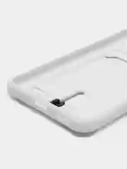 Белый чехол для Xiaomi Mi 11 Lite / Mi 11 Lite 5G NE ( Ми 11 Лайт )с карманом для карт