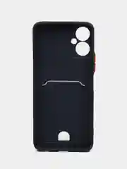 Темно-синий чехол для Tecno Spark 9 Pro, Camon 19/19 Pro, Tecno Pova 3, с отделением для карты
