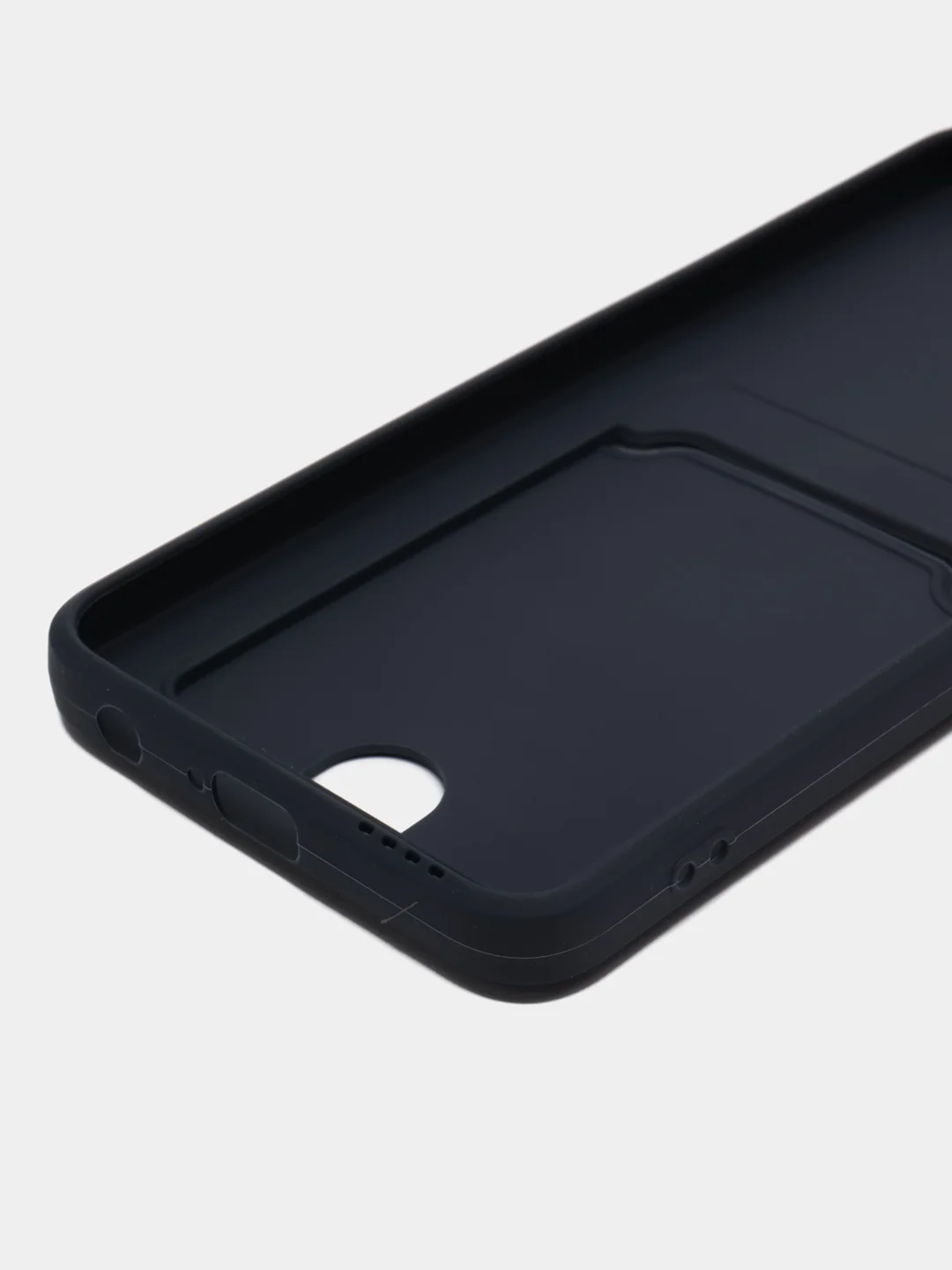 Темно-синий чехол для Tecno Spark 9 Pro, Camon 19/19 Pro, Tecno Pova 3, с отделением для карты