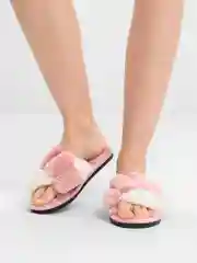 Розовый тапки домашние женские