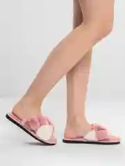 Розовый тапки домашние женские