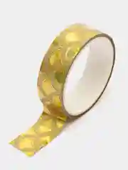 Золотой скотч декоративный, глиттерный
