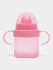 Розовый поильник детский Mum&Baby Basic, c твердым носиком, 150 мл