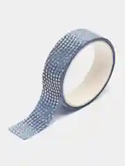 Рыжий скотч декоративный, глиттерный