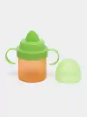 Оранжевый поильник детский Mum&Baby Basic, c твердым носиком, 150 мл