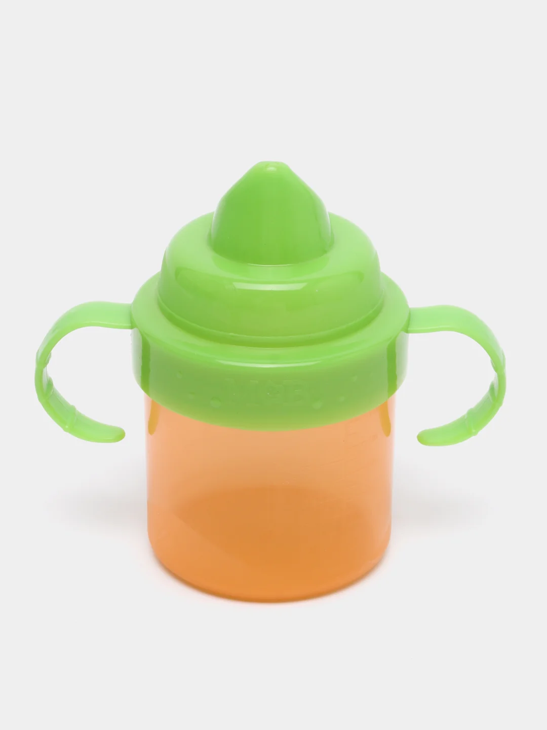 Оранжевый поильник детский Mum&Baby Basic, c твердым носиком, 150 мл