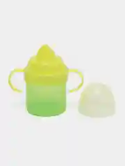Желтый поильник детский Mum&Baby Basic, c твердым носиком, 150 мл