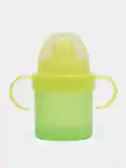 Желтый поильник детский Mum&Baby Basic, c твердым носиком, 150 мл