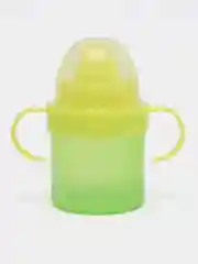 Желтый поильник детский Mum&Baby Basic, c твердым носиком, 150 мл