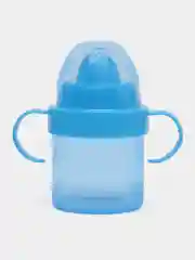 Голубой поильник детский Mum&Baby Basic, c твердым носиком, 150 мл