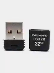 Флеш-накопитель Exployd 640 Flash, USB 2.0, 6 объемов памяти