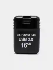 Флеш-накопитель Exployd 640 Flash, USB 2.0, 6 объемов памяти