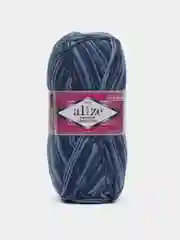 Голубой пряжа носочная Alize Superwash Comfort Socks, 75% шерсть 25% полиамид, 100 г, 420 м