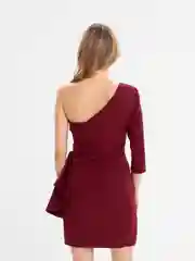 Бордовый платье женское, вечернее