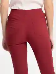 Бордовый джеггинсы женские