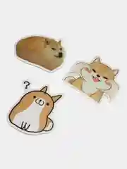 Стикеры Shiba inu (Сиба-Ину), 50 штук