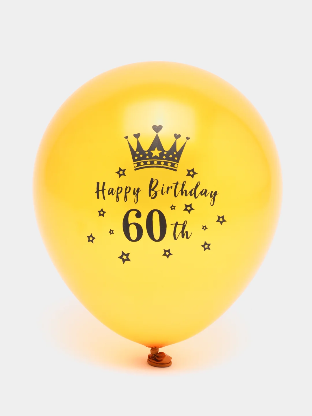 Оранжевый латексные воздушные шары, с надписью Happy Birthday, разный возраст