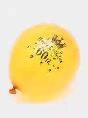Оранжевый латексные воздушные шары, с надписью Happy Birthday, разный возраст