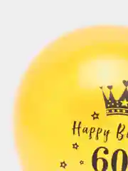 Оранжевый латексные воздушные шары, с надписью Happy Birthday, разный возраст