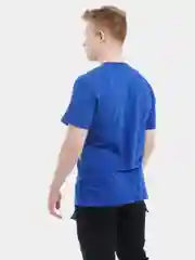 Синий футболка мужская