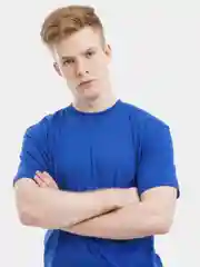 Синий футболка мужская