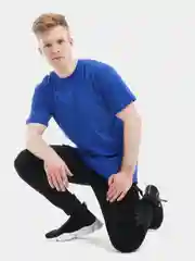 Синий футболка мужская
