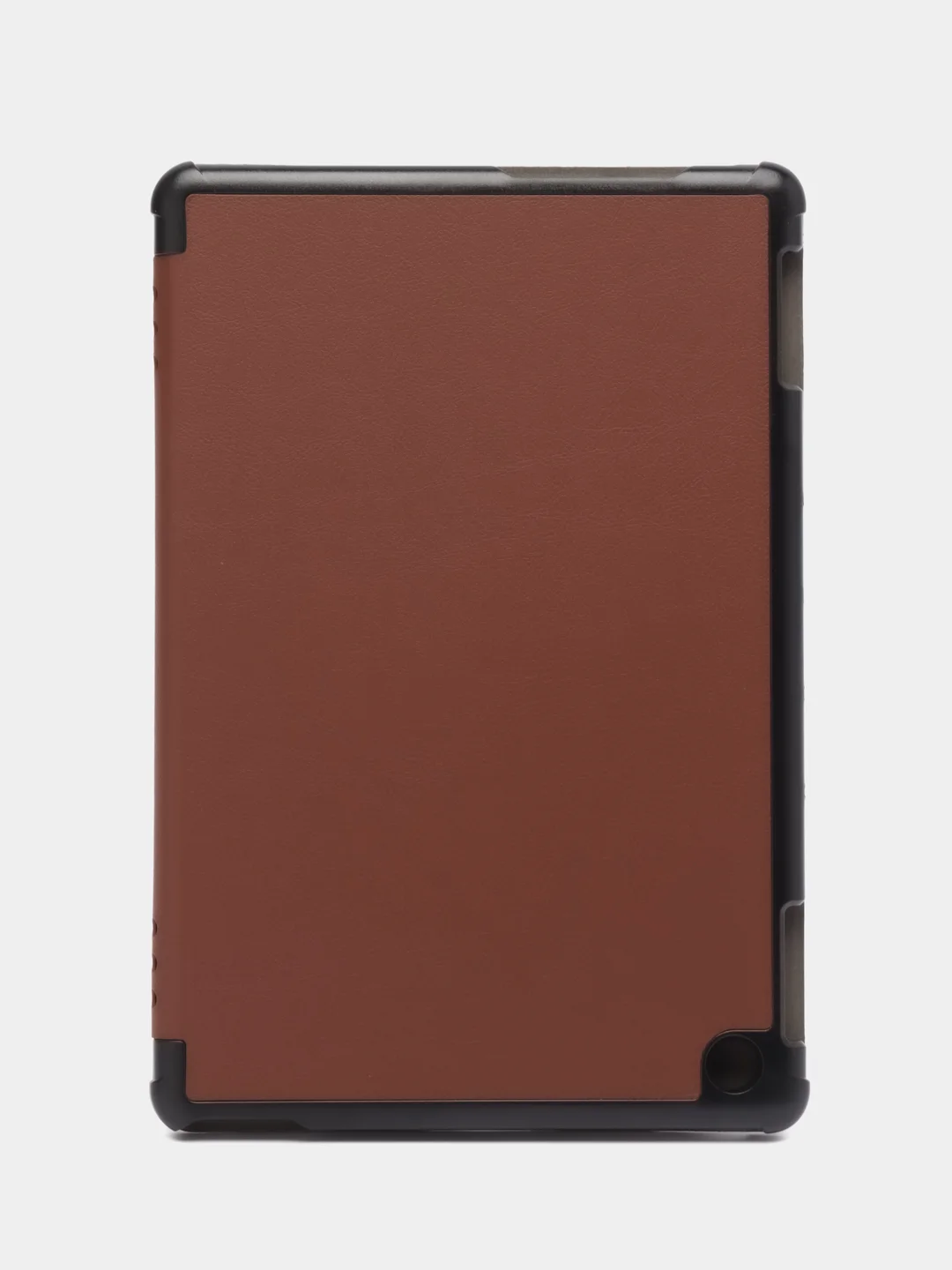 Коричневый чехол-книжка для планшета Huawei MediaPad M5 Lite 10.1 из экокожи КАРТОФАН, подставка
