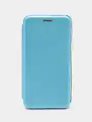 Голубой чехол-книжка для Samsung J3 2016