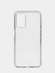 Чехол Oppo A55 4G / 5G (Оппо А55 4Джи / 5Джи), прозрачный, силиконовый