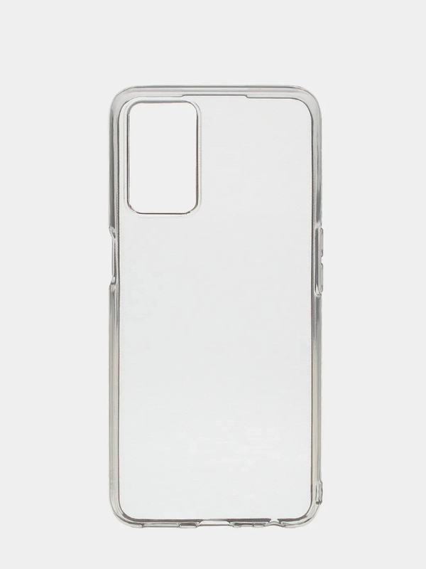 Чехол Oppo A55 4G / 5G (Оппо А55 4Джи / 5Джи), прозрачный, силиконовый
